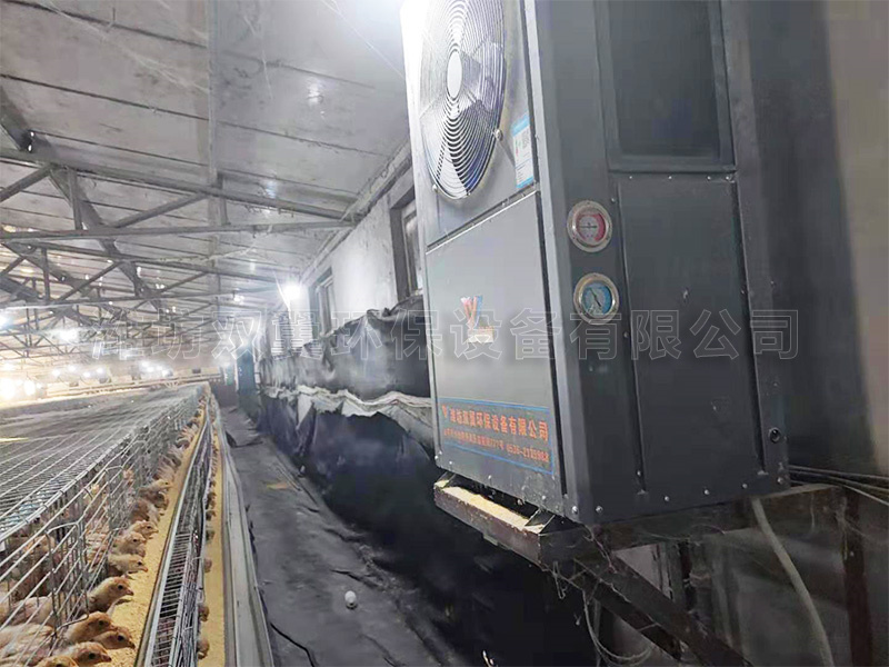 東營養(yǎng)雞廠養(yǎng)殖環(huán)境控制機組使用示例